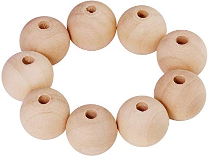 Wooden beads for stars