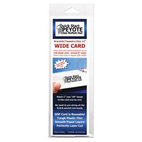 Quick Start Peyote - wide card