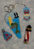 Beach (Crab) Scissor Fob Kit