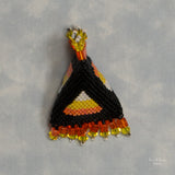 Beaded Candy Corn Humbug Needleminder Kit