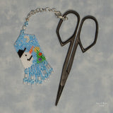 Winter Scene Scissor Fob Pattern Only pdf