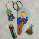 Fall Scene Humbug Needleminder Pattern Only